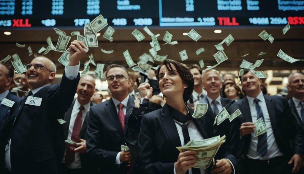 ウルフ・オブ・ウォールストリート　キーヴィジュアル