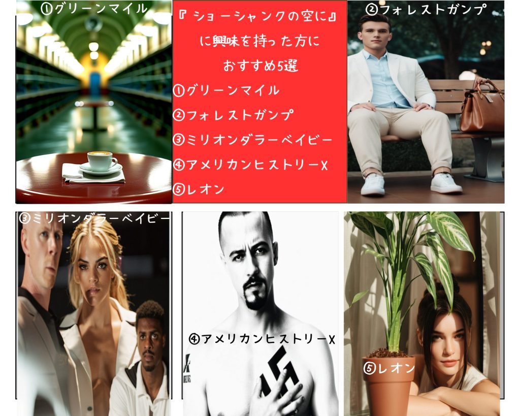 ショーシャンクの空に おすすめ5選