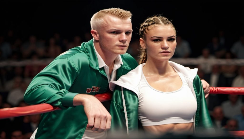 ミリオンダラー・ベイビー　キーヴィジュアル